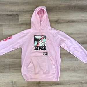 Pink Japan hoodie